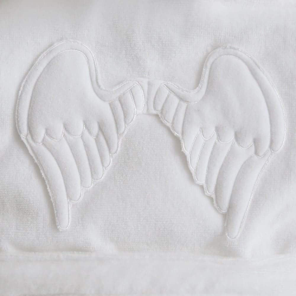 Personalised Angel Wings Luxury Dressing Gown