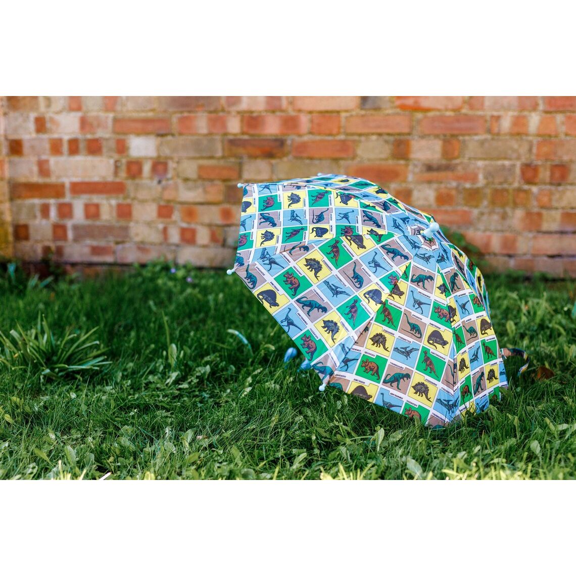 Personalised Kids Dino Dinosaur Umbrella