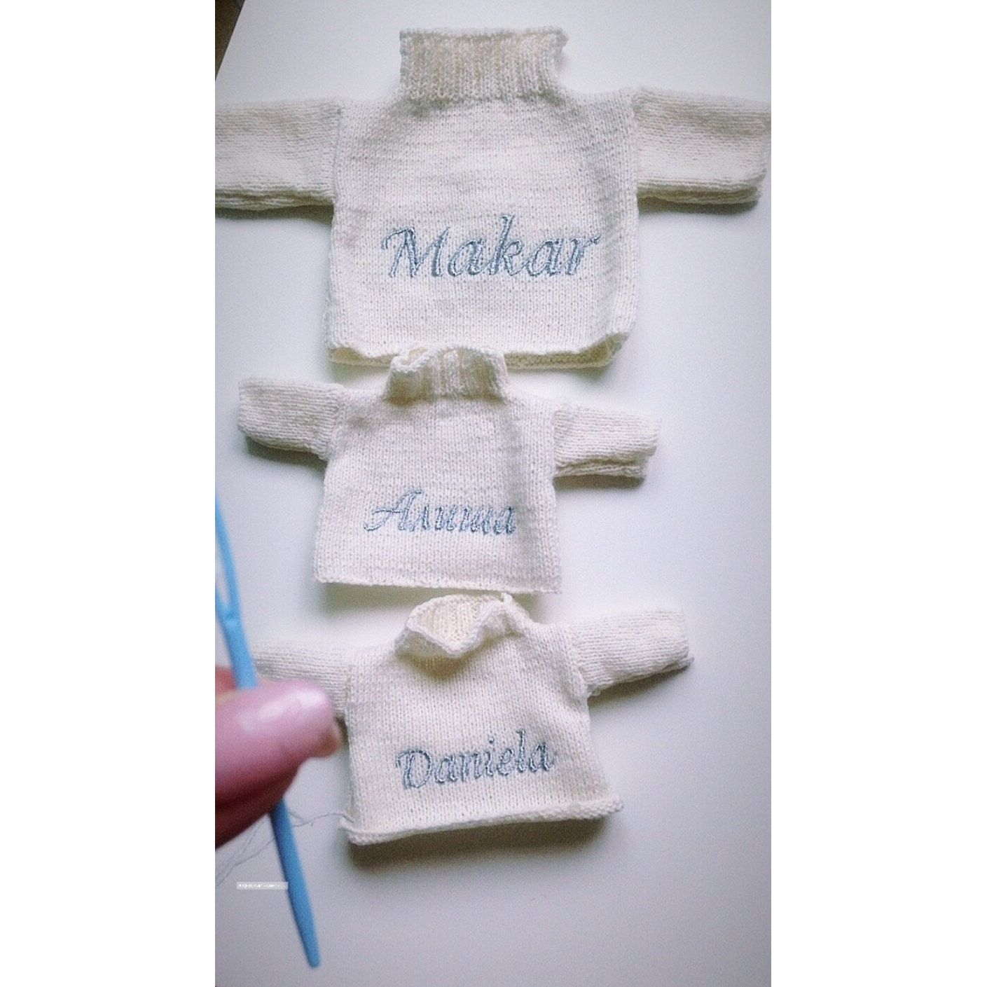 Custom Baby Embroidered Name Set Box Basket Rabbit Bunny and Blanket