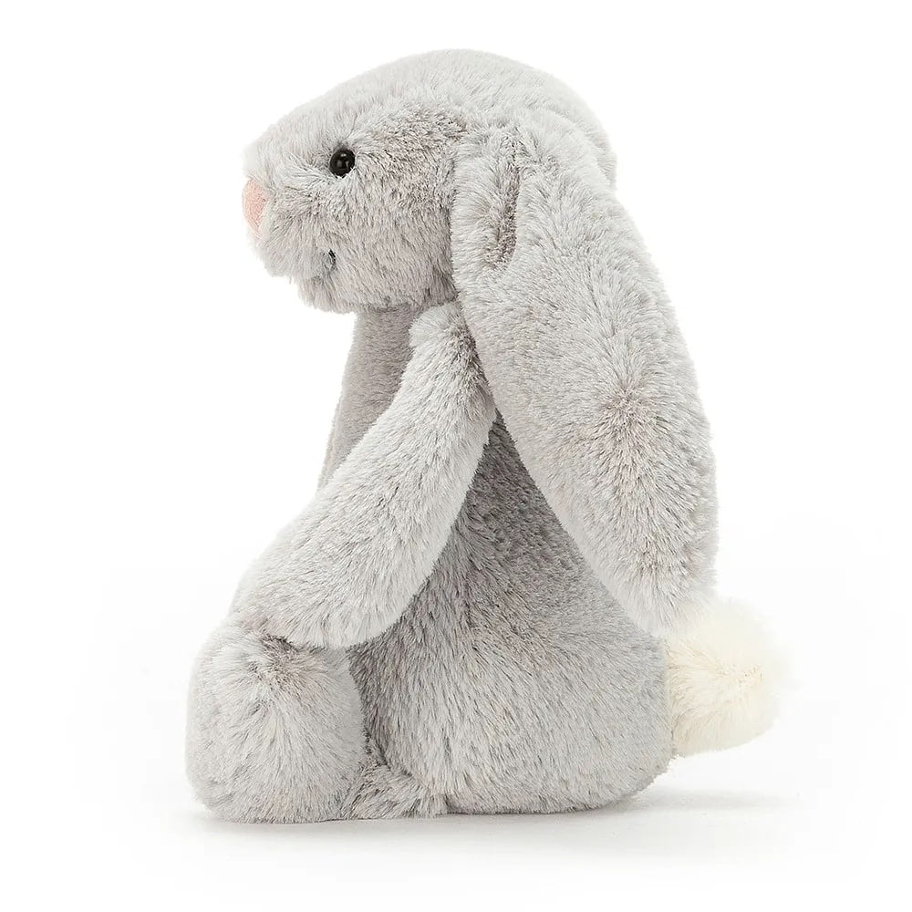 Personalised bashful Bunny Silver Big
