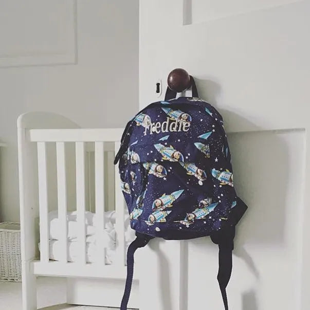 Personalised Rocket Backpack