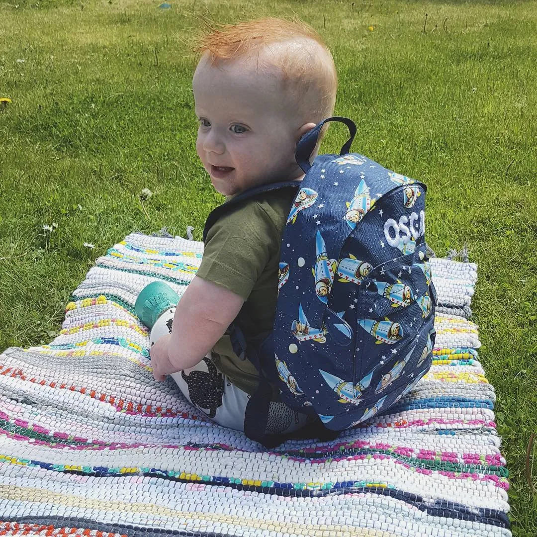Personalised Rocket Backpack