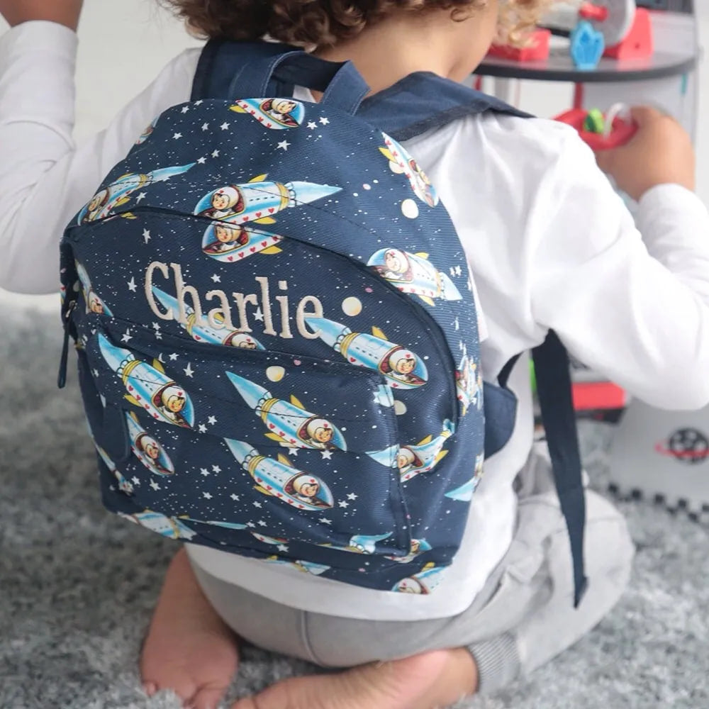 Personalised Rocket Backpack