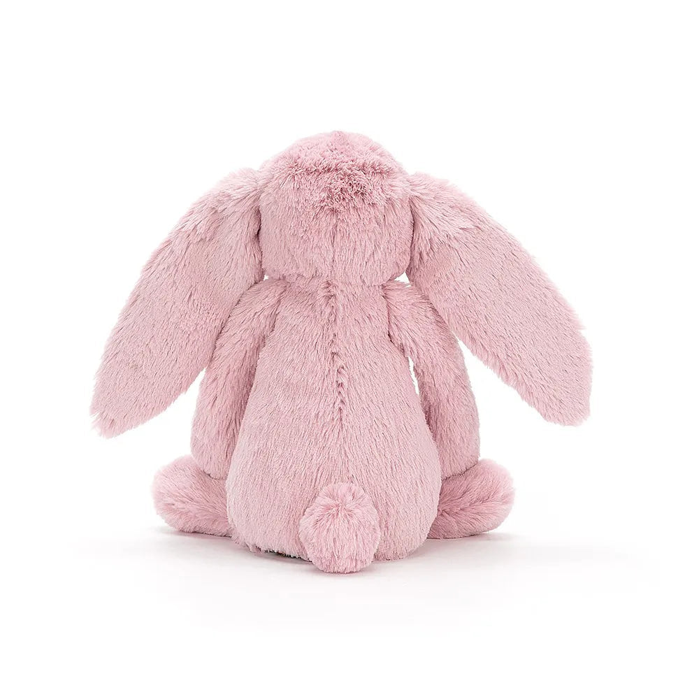 Personalised bashful Bunny Flower Pink Big